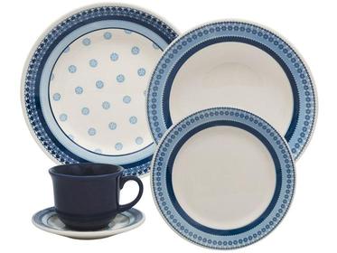 aparelho-de-jantar-e-cha-20-pecas-biona-de-ceramica-redondo-branco-e-azul-donna - Imagem