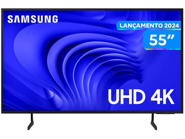 samsung-smart-tv-55-uhd-4k-55du7700-processador-crystal-4k-gaming-hub - Imagem