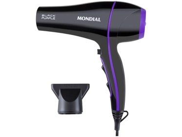secador-de-cabelo-mondial-black-purple-scn-01-tourmaline-2000w-2-velocidades - Imagem