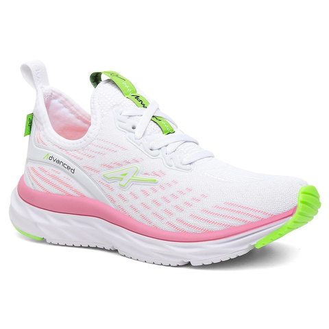 tenis-feminino-academia-corrida-advanced-run-professional-ultra-leve-branco - Imagem