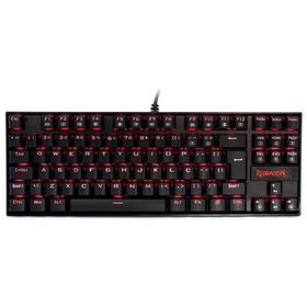 teclado-mecanico-gamer-redragon-kumara-anti-ghosting-led-vermelho-switch-outemu-red-abnt2-preto-k552-2-pt-red - Imagem