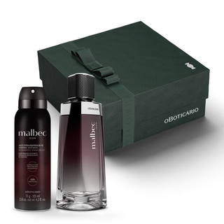 combo-presente-dia-dos-pais-malbec-icon-desodorante-colonia-100ml-desodorante-75g125ml-caixa-de-presente - Imagem