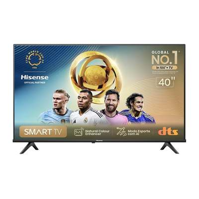 smart-tv-40-fhd-hisense-40a4n-com-dts-virtual-x-game-e-sports-mode-controle-por-voz-share-to-tv-e-compativel-com-alexa - Imagem