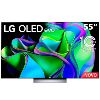smart-tv-55-lg-oled-4k-oled55c3psa-com-processador-thinq-ai-webos-23-freesync-ai-picture-pro-e-alexa-built-in - Imagem