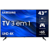 smart-tv-43-uhd-4k-samsung-43cu7700-processador-crystal-4k-samsung-gaming-hub-visual-livre-de-cabos-tela-sem-limites-alexa-built-in - Imagem