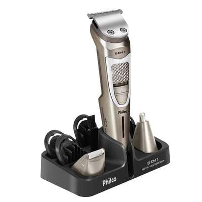 aparador-de-pelos-philco-pap16-multigroom-8-em-1-bivolt-chumbo - Imagem