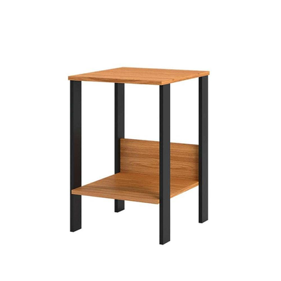 mesa-lateral-quadrada-anah-freijo-e-preta - Imagem