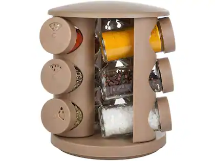 [APP] Porta-tempero de Vidro 10 Peças Brinox - Lock & Stock