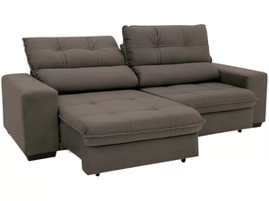 sofa-retratil-reclinavel-3-lugares-suede-brunello-linoforte - Imagem