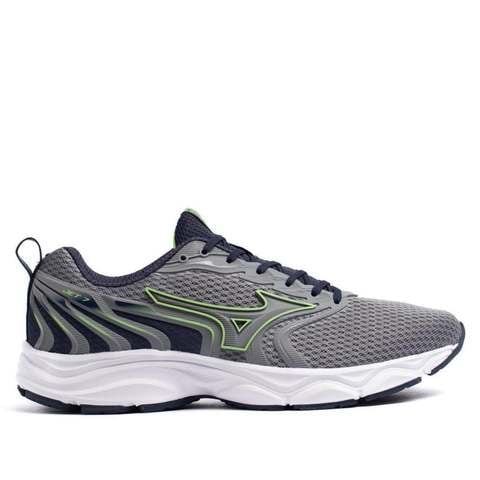 tenis-masculino-mizuno-jet-7-cinza-cinza - Imagem
