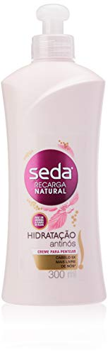 seda-creme-para-pentear-300ml-pretos-luminosos-branco - Imagem