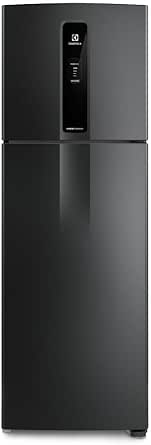 geladeira-electrolux-frost-free-inverter-390l-efficient-autosense-duplex-black-inox-look-if43b-127v - Imagem