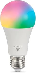 steck-lampada-inteligente-12w-rgbw-wi-fi-bivolt - Imagem