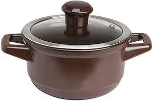 panela-em-ceramica-duo-16cm-11l-ceraflame-cookware-chocolate - Imagem