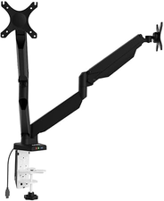 suporte-para-monitor-articulado-elements-armstrong-duo-preto - Imagem