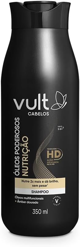 Vult Shamp Oleos Poderosos Nutr 350ml