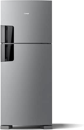 [Regional] Geladeira Frost Free 412 Litros Inox Consul com Compartimentos Removíveis - CRM50MK 110V