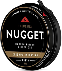 nugget-graxa-para-sapato-em-pasta-preta-lata-36g - Imagem