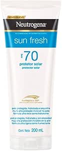 Neutrogena Sun Fresh Protetor Solar Corporal FPS 70, 200ml