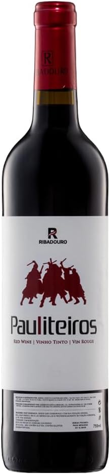 pauliteiros-vinho-tinto-portugues-ribadouro-750ml - Imagem