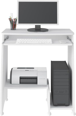 mesa-para-computador-com-prateleira-retratil-pixel-cor-pinho-artely - Imagem
