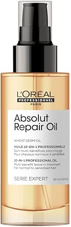loreal-professionnel-oleo-10-em-1-absolut-repair-multi-beneficios-para-cabelos-secos-e-danificados-repara-e-promove-brilho-com-gold-quinoa-e-proteinas-90ml - Imagem