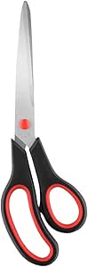 tesoura-de-aco-inox-25cm-cabo-emborrachado-brw - Imagem