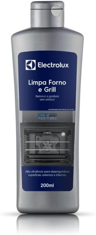 Electrolux Limpa Forno e Grill 200ml Ação Desengordurante