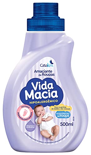 casa-km-amaciante-vida-macia-glicerina-amendoas-500ml - Imagem