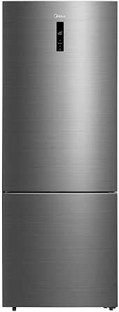 Geladeira Frost Free Inverse 416L Inverter cor Inox Midea