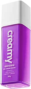 creamy-skincare-gel-creme-retinol-30g-melhora-rugas-profundas-uniformiza-a-textura-e-o-tom-da-pele-normaliza-a-espessura-da-pele-uso-noturno-todos-os-tipos-de-pele - Imagem