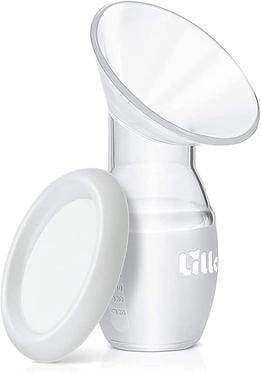 bomba-manual-coletora-de-leite-lillo-mamy-lillo-transparente - Imagem