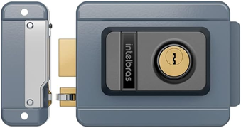fechadura-eletrica-de-sobrepor-fx-1500-cinza-intelbras - Imagem