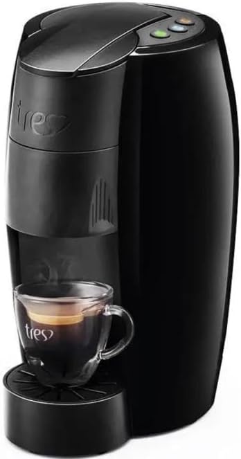 Cafeteira Espresso Lov Preta v - Tres 3 Corações Preto