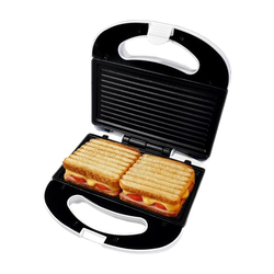 sanduicheira-eletrica-mini-grill-antiaderente-750w-branca-best-220v - Imagem