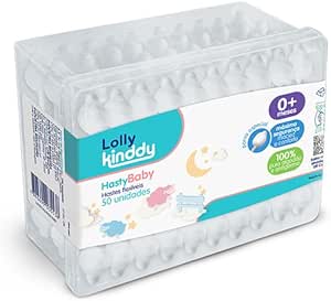hastes-flexiveis-hastybaby-50-unidades-lolly - Imagem