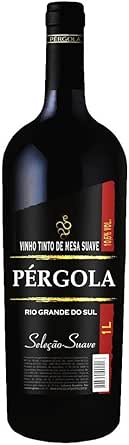 Vinho Pérgola Tinto Suave Seleção 1l
