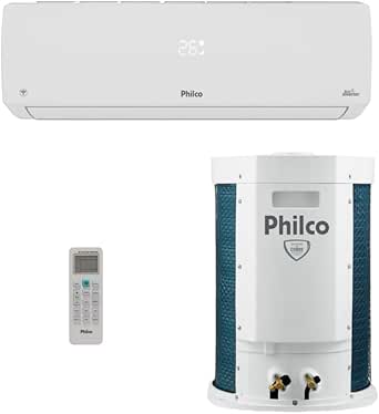 Philco Ar Condicionado Split Philco Hi Wall Eco Inverter 18.000 BTU/h Frio Monofásico Branco PAC18000IFM15-220V