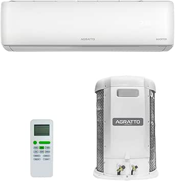 Ar Condicionado Split Hi Wall Agratto Liv Top Inverter 18.000 Btus Frio 220v R-32