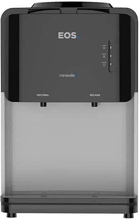 bebedouro-de-mesa-para-garrafao-eos-mineralle-compacto-com-compressor-preto-ebc03p-220v - Imagem