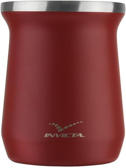 cuia-termica-250ml-preto-invicta - Imagem