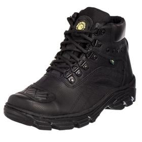 bota-masculina-cuturno-masculino-coturno-couro-legitimo-motoqueiro-bombeiro-policial-direto-de-fabrica-ferrarello - Imagem