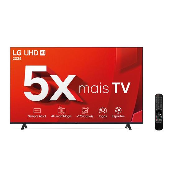 smart-tv-50-4k-uhd-lg-50ut8050psa-ai-processor-wi-fi-e-bluetooth-3-hdmi-2-usb - Imagem