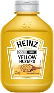 Heinz Mostarda Tradicional 255g + Frete Grátis
