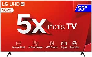 smart-tv-55-4k-lg-ultra-hd-55ut8050-com-processador-a5-ger7-ai-alexachromecast-integrado-otimizador-de-jogos-webos-24-e-controle-smart-magic - Imagem