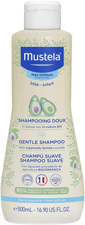 mustela-shampoo-infantil-500ml-fragrancia-suave-para-nao-arder-os-olhos-dos-bebes-formula-biodegradavel-com-93-de-ingredientes-de-origem-natural-mustela-bebe-e-crianca - Imagem