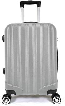 Mala de Bordo ABS 4 Rodas Action Fortt Cinza - MAB02-CZ