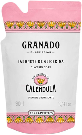 Granado Refil Sabonete Terrapeutics, Calêndula, 300ml