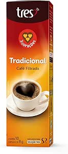 3 Corações Cápsula Café Filtrado TRES -...
