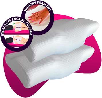 kit-2-travesseiros-ergonomicos-i-wanna-sleep-cervical-original-suporte-ideal-contra-dores-no-pescoco-e-na-coluna-combate-a-insonia-e-o-ronco - Imagem